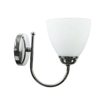 Rsylight Retro Metal Modern Krom Dekoratif Rustik Duvar Aplik