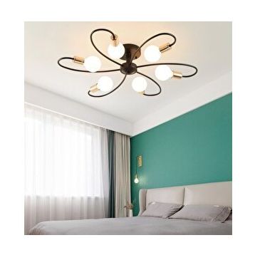 Rsylight Retro Tavan Ploftoner Rustik Dekoratif Avize