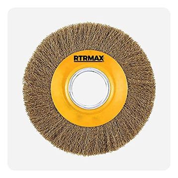 RTRMAX 175 mm Saçaklı Daire Tel Fırça