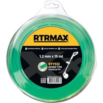 RTRMAX 518 2.4 mm 15 m Yeşıl Yuvarlak Tırpan Mısınası