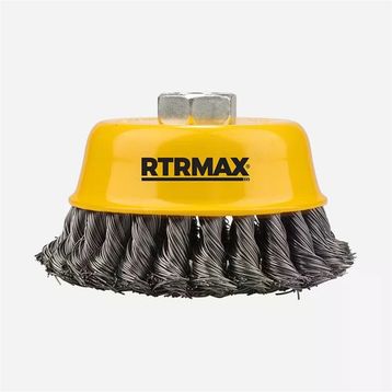 RTRMAX 65 mm Burgulu Çanak Fırça