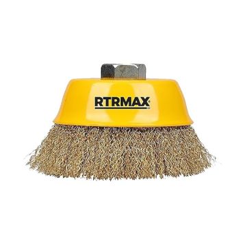 RTRMAX 65 mm Saçaklı Çanak Fırça