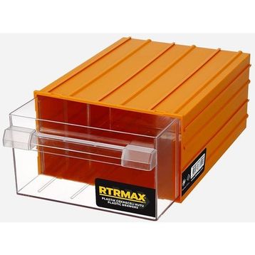 RTRMAX RCK50 Sarı Plastik Çekmeceli Kutu