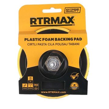 RTRMAX RDP115 Cırtlı Zımpara Diski