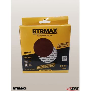 RTRMAX RDS115180 115 mm 180 Kum Alüminyum Oksit Cırtlı Zımpara
