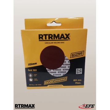 RTRMAX RDS115180 115 mm 180 Kum Alüminyum Oksit Cırtlı Zımpara