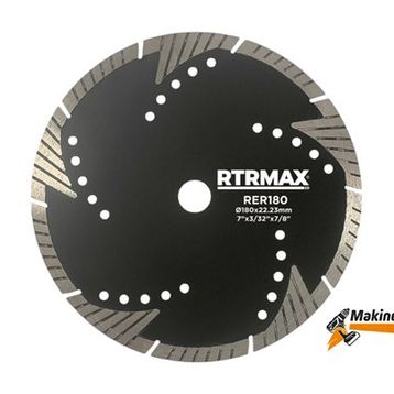 RTRMAX RER115 115 Turbo Elmas Ekstra Uzun Segmentli Testere