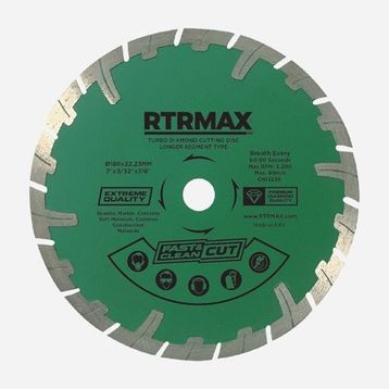 RTRMAX RES180 180 Uzun Segmentli Turbo Elmas Testere