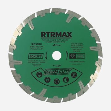 RTRMAX RES180 180 Uzun Segmentli Turbo Elmas Testere