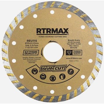 RTRMAX REU180 180 Turbo Elmas Testere