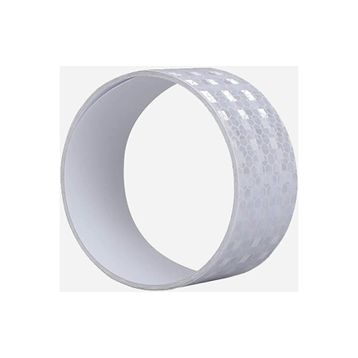 RTRMAX RNU0602 Beyaz 35 mm x 1.5 mt Reflektif Şerit İkaz Bandı