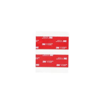 RTRMAX RNU1001 65 mm x 25 mm 8 Adet Çift Taraflı Oto Plaka Montaj Plaka