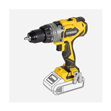 RTRMAX RTM3020B Kömürsüz 18 V 150 Nm Akülü Darbeli Matkap