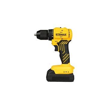 RTRMAX RTS5010 20 V 2x2 Ah Akülü Kömürsüz Darbesiz Matkap