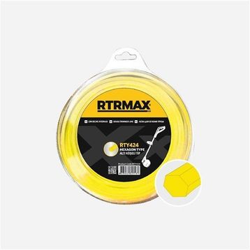 RTRMAX RTY445 3,5 mm x825 mt Sarı Altıköşe Tırpan Misinası