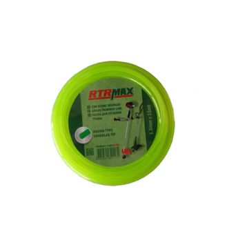 RTRMAX RTY516 1.6 mm x15 mt Tırpan Misinası Yeşil Yuvarlak