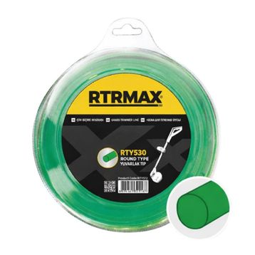 RTRMAX RTY530 3.0 mm x56 mt Yeşil Yuvarlak Tırpan Misinası