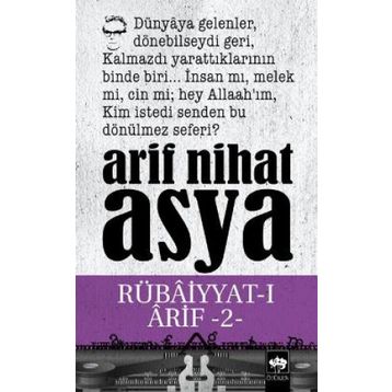 RUBAİYYATI ARIF 2 - ARIF NIHAT ASYA