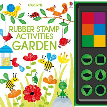 Rubber Stamp Activities - Garden - Usborne Yayıncılık