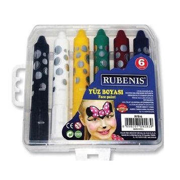 Rubenis 6'lı Yüz Boyası