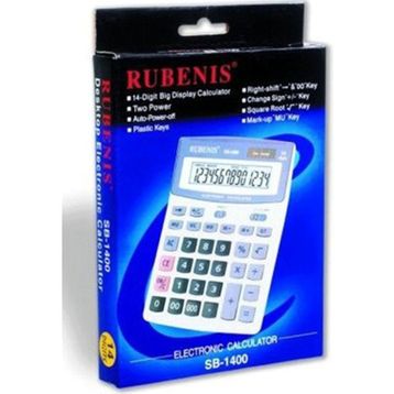 Rubenis SB-1400 Hesap Makinesi