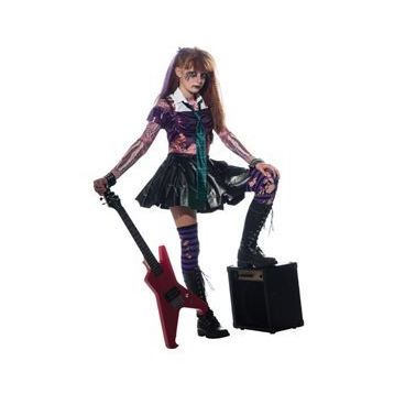 Rubies Rakçı Zombi Kız 4-6 Yaş Çocuk Kostümü