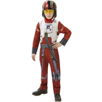 Rubies Star Wars Episode 7 Poe X-Wing Fighter Klasik 5-6 Yaş Kostüm