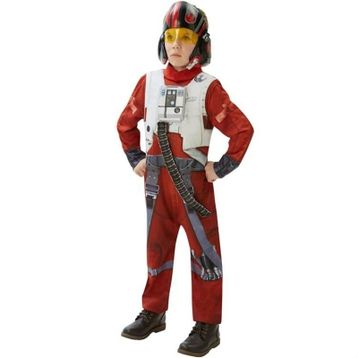 Rubies Star Wars Episode 7 Poe X-Wing Fighter Lüks 5-6 Yaş Kostüm