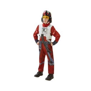 Rubies Star Wars Episode 7 Poe X-Wing Fighter Lüks 5-6 Yaş Kostüm