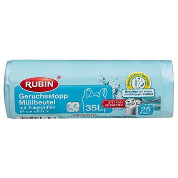 Rubin Koku Hapsedici 35 lt 54x63 cm 25 Adet Çöp Torbası