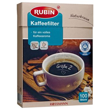Rubin Naturel Büyük Boy Filtre Kahve Kağıdı