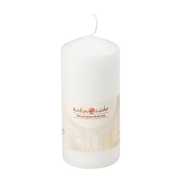 RubinLicht Silindir 150x75 mm Beyaz Mum