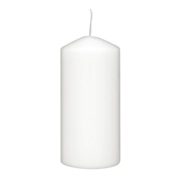 RubinLicht Silindir 150x75 mm Beyaz Mum