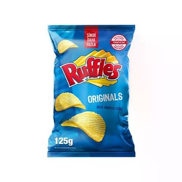 Ruffles 125 gr Süper Boy Originals Patates Cipsi