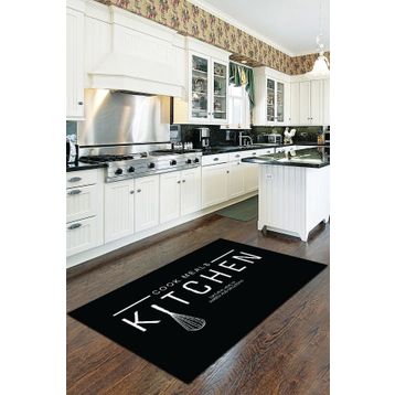 Rugviva AR019 Makinede Yıkanabilen Kaymaz Tabanlı Mutfak Halısı