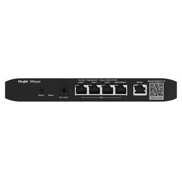 Ruijie Reyee RG-EG105G-P-V3 5X Gigabit 4xPoE 54W 600 MBPS 100 Kullanıcı Router