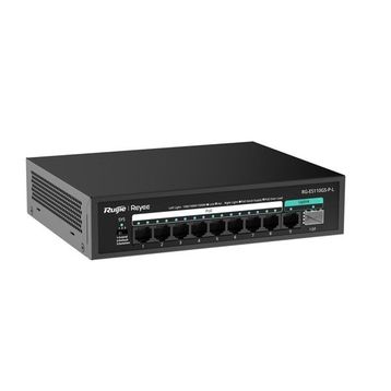 Ruijie Reyee RG-ES110GS-P-L 10 Port 10/100/1000 Mbps Gigabit PoE Switch