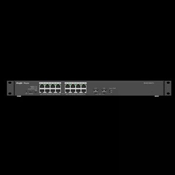 Ruijie Reyee RG-ES118GS-P-L 16 Port 10/100/1000 PoE 247W +2SFP Yönetilemez Switch