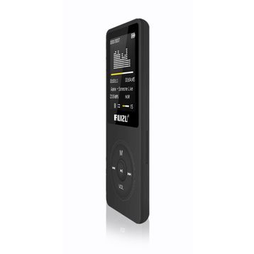 Ruizu X02 Ultra İnce 8 GB Siyah FM Radyo