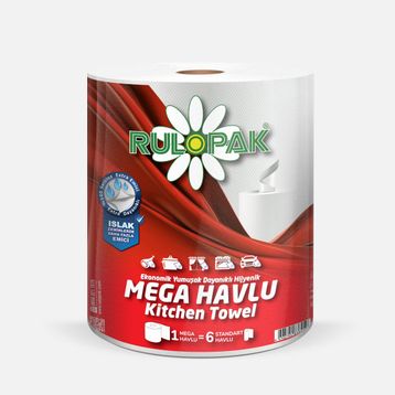 Rulopak 1 Adet Mega Havlu
