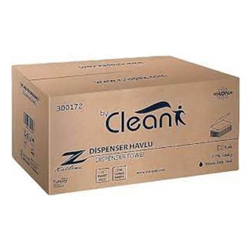 Rulopak By Clean 2 Katlı 200 Yaprak 12'li Paket Z Katlama Havlu Kağıt