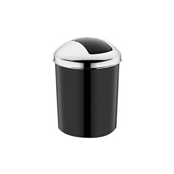 Rulopak Kelebek Kapak 15 lt Krom Çöp Kovası