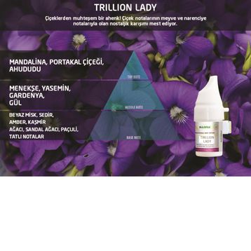 Rulopak M5-M6 Trillion Lady 100 ml Koku Kartuşu