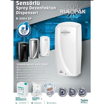 Rulopak Sensörlü Jel Dezenfektan Dispenseri