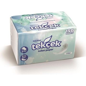 Rulopak Tekçek 3 Katlı 250'li Tuvalet Kağıdı (24 adet)