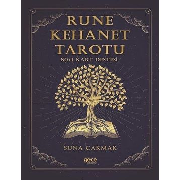 Rune Kehanet Tarotu 80+1 Kart Destesi Suna Çakmak Gece Kitaplığı