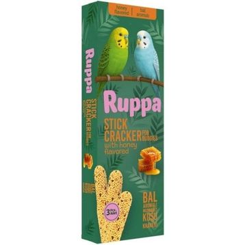 Ruppa Bal Aromalı 3'lü Muhabbet Kuşu Krakeri