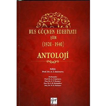 Rus Göçmen Edebiyatı Şiir Antoloji 1920-1940 - Kolektif