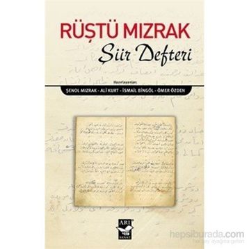 Rüştü Mızrak Şiir Defteri - Rüştü Mızrak