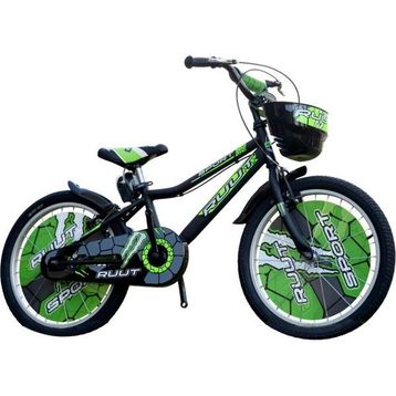 Ruut 20J Sport Siyah Yeşil Beyaz Çocuk Bisikleti